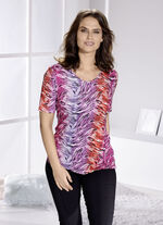 Shirt mit farbbrillantem Inkjet-Druck 