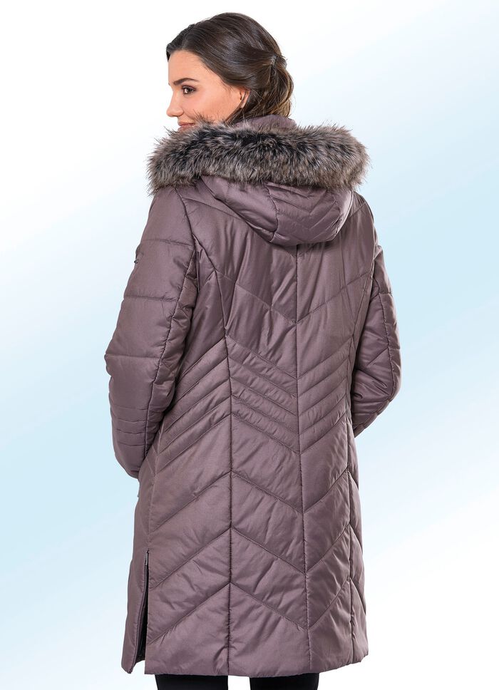 Kurzmantel mit abnehmbarer Kapuze ROSENQUARZ