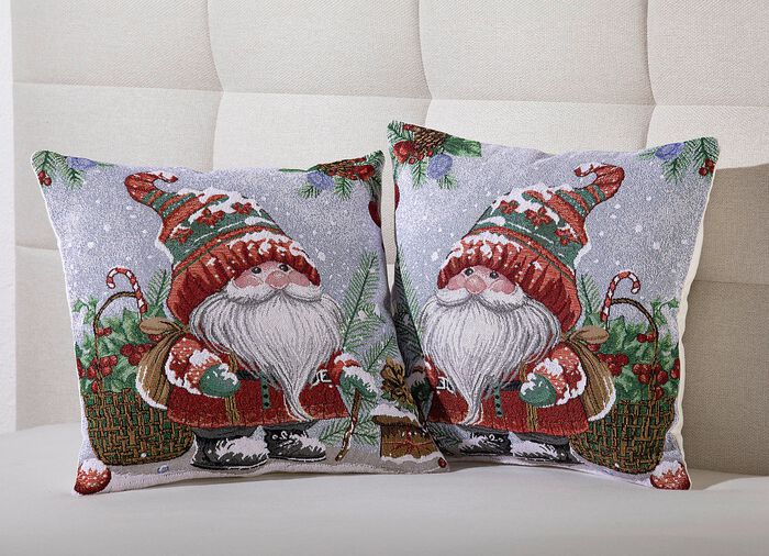 Gobelin-Kissenbezug, 2er-Set 