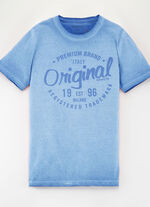 T-Shirt von &bdquo;Milano Italy&ldquo; in 3 Farben T&Uuml;RKISBLAU