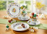 Gedeck-Set aus feinstem Porzellan 