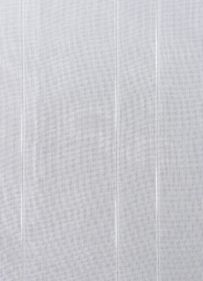 Klassischer Store mit feinen Streifen und Effektgarn 