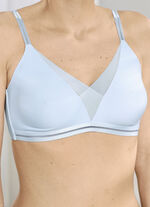Angenehm leichter Naturana BH mit vorgeformten Cups BLEU