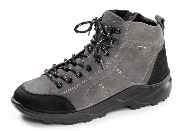 Sportliche Damen-Boots, Weite K, mit herausnehmbarem Fußbett ANTHRAZIT
