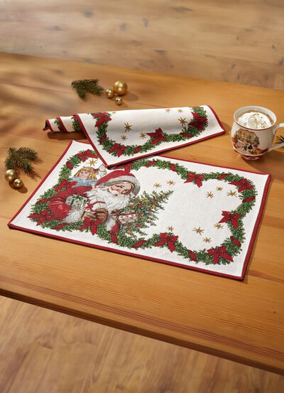 Gobelin-Tischserie aus dem Hause Villeroy & Boch 