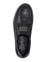 Rieker Slipper aus Nappaleder SCHWARZ