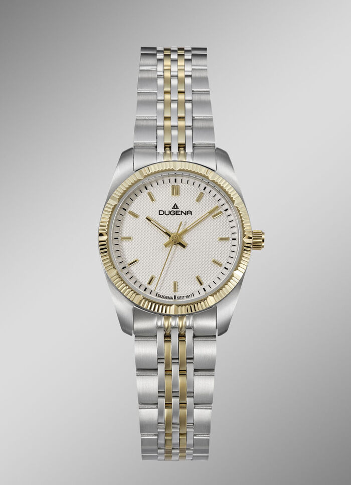 Dugena Quarz-Damenuhr – Eleganz trifft auf Präzision 