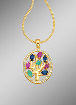 Anhänger Lebensbaum mit Panzerkette 