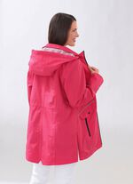 Funktions-Longjacke in 2 Farben HIMBEERE