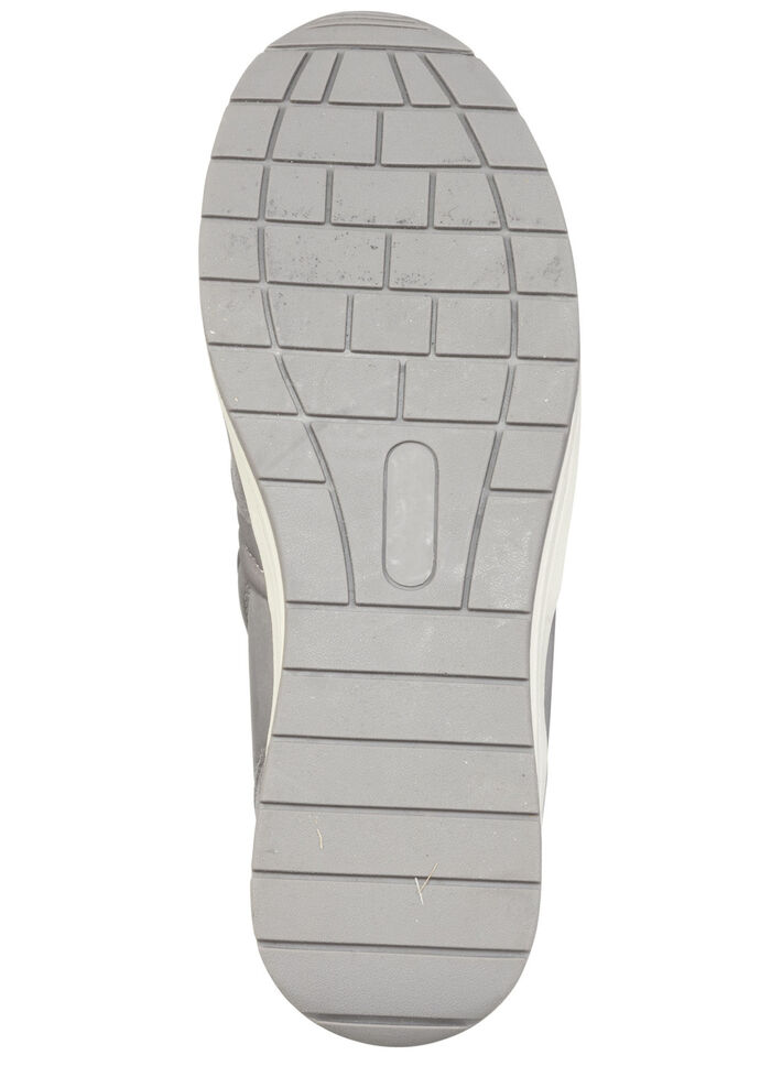 ELENA EDEN, gefütterte Damen-Boots, Winterschuhe, Weite H, mit herausnehmbarem Fußbett GRAU