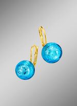 Muranoglas Ohrringe aus Silber 