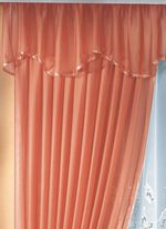 Querbehang mit Universalschienenband 