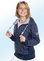 Sweatjacke mit Ankermotiven 