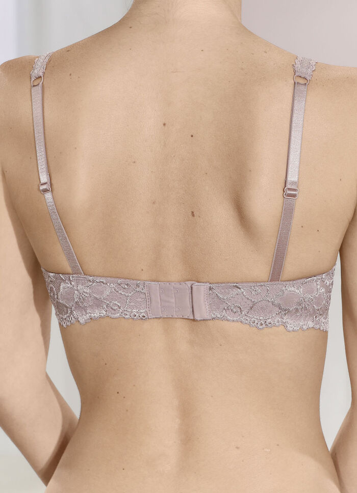 Sassa Bügel-BH mit elastischer Spitze NOUGAT