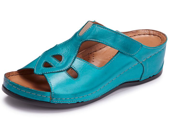 Gemini Pantolette mit dekorativem Gummizug 