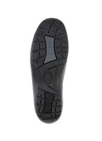 ELENA EDEN Slipper aus Nappaleder BORDEAUX-SCHWARZ