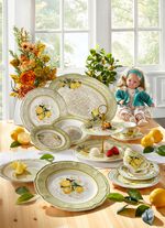 Hochwertige Fine-Bone-China-Porzellan-Serie 