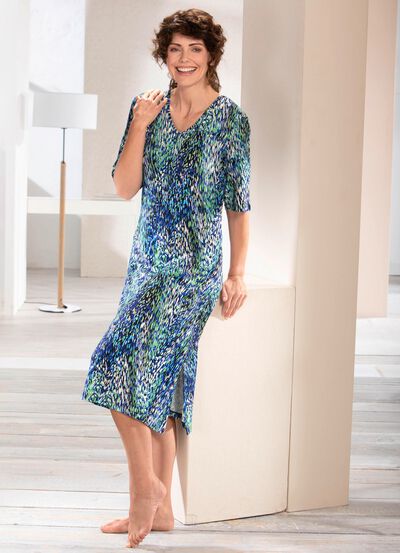 Hauskleid in Schlupfform 