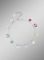 Armband mit bunten Swarovski®-Kristallen 