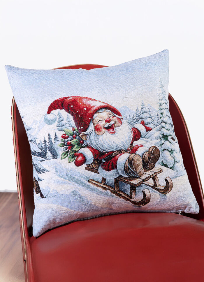 Kissenbezug Wichtel mit Reißverschluss 