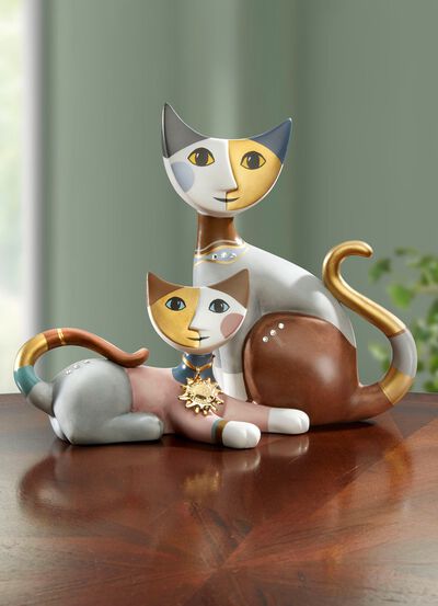 Jahreskatze 2025 der Künstlerin Rosina Wachtmeister 