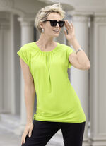 Shirt mit Fältelung 