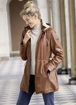 Lederkurzmantel von &bdquo;Cabrini&ldquo; 