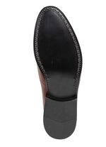 GINO GALANTE, elegante Herren-Slipper, mit herausnehmbarem Fußbett BRAUN