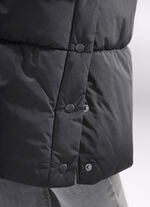 Daunenmantel mit fester Kapuze 