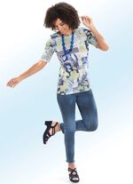 Magic-Jeans mit angesagtem Fransensaum 