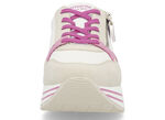 Remonte Schnür-Sneaker aus Nappaleder CREME-BUNT