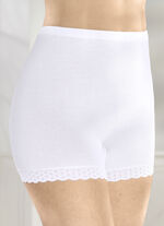 Viererpack Schlüpfer mit Elastikspitze 