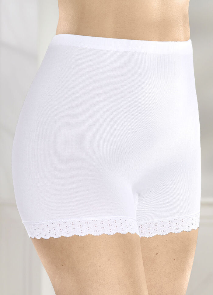 Viererpack Schlüpfer mit Elastikspitze 