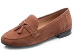 Caprice Slipper  mit Lederspange COGNAC