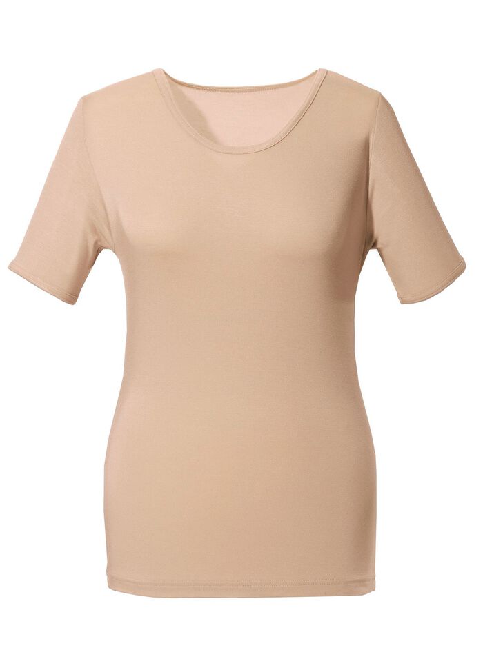 Zweierpack Shirts mit elastischen Abschl&uuml;ssen 