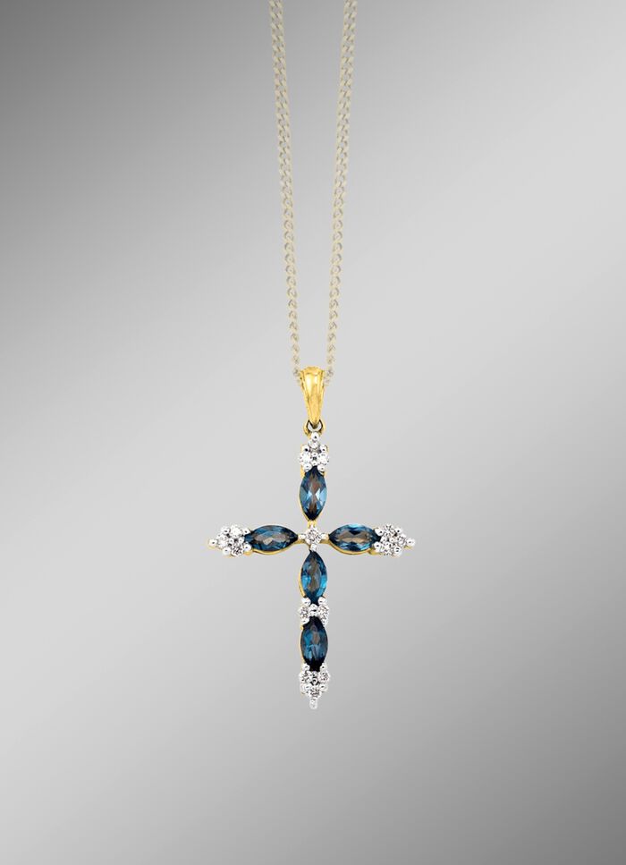 Edler Kreuz-Anh&auml;nger 