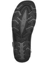 Waldl&auml;ufer, sportliche Damen-Sandalen, Weite H, mit herausnehmbarem Fu&szlig;bett WEISS-BLAU-ROT