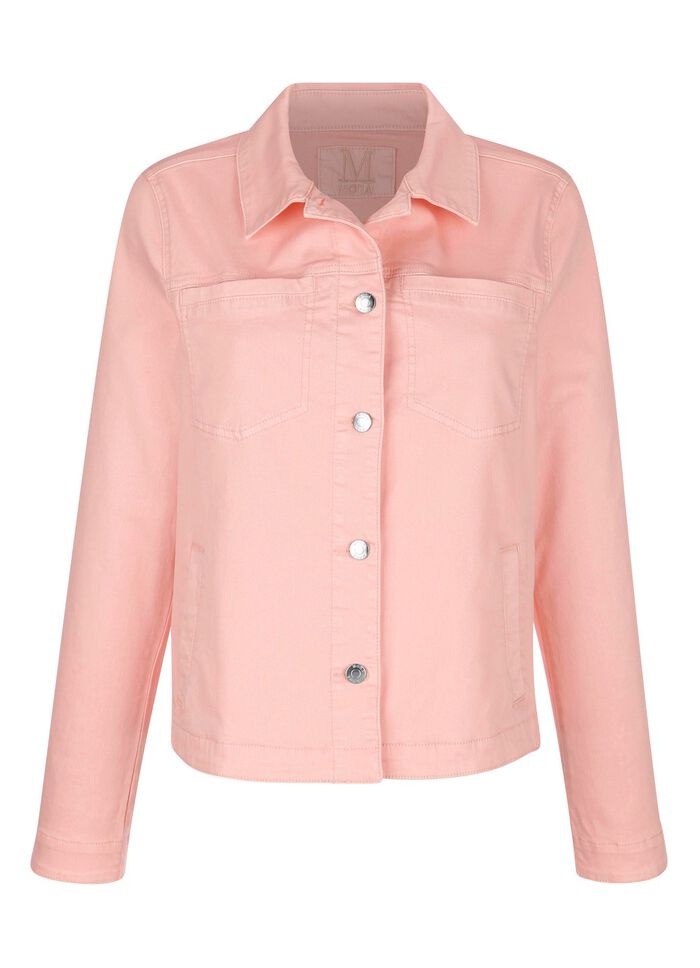 Jeansjacke mit stiltypischen N&auml;hten 