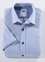 Seersucker Hemd von "Milano Italy" in 3 Farben 