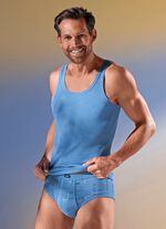 Viererpack Sportjacken aus Feinripp, uni bunt 