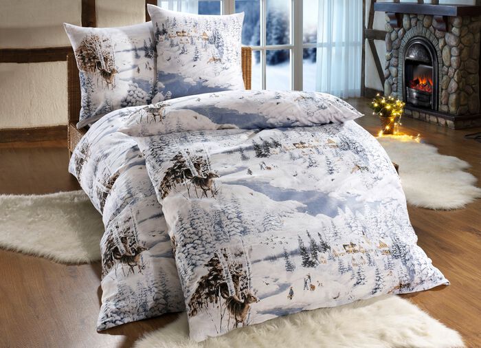 Kuschelweiche Bettw&auml;sche-Garnitur von Dobnig 