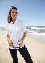 Kombistarke Blusenjacke WEISS