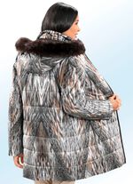 Longjacke mit farbbrillantem Inkjet-Druck 