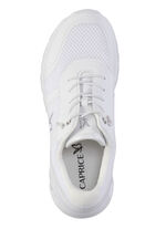 Caprice, sportliche Damen-Sneaker, Weite G, mit herausnehmbarem Fußbett WEISS