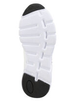 ELENA EDEN, stylische Damen-Sneaker, mit herausnehmbarem Fußbett WEISS-SCHWARZ