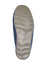 Atmungsaktive Damen-Hausschuhe, mit Klettverschluss MARINE