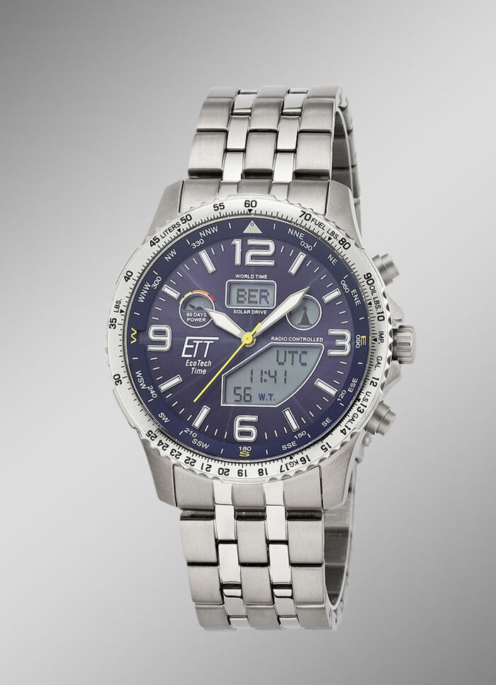 ETT Professional Funk-Solar-Herrenuhr 