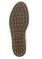 ELENA EDEN Schnür-Sneaker aus genarbtem Nappaleder ALTGOLD-BRAUN