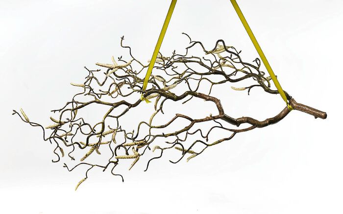 Haselnusszweig aus hochwertigem Kunstmaterial 