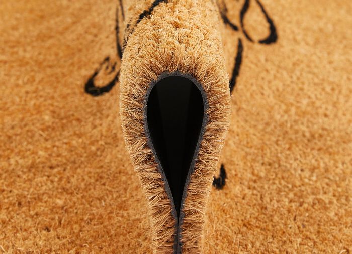 Pflegeleichte Kokosfußmatte 